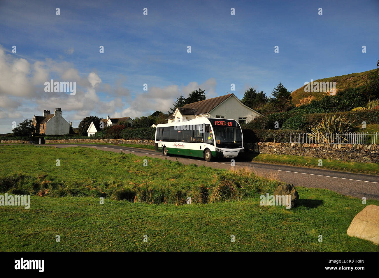 Islay allenatori Bruichladdich Islay Scozia UK Foto Stock