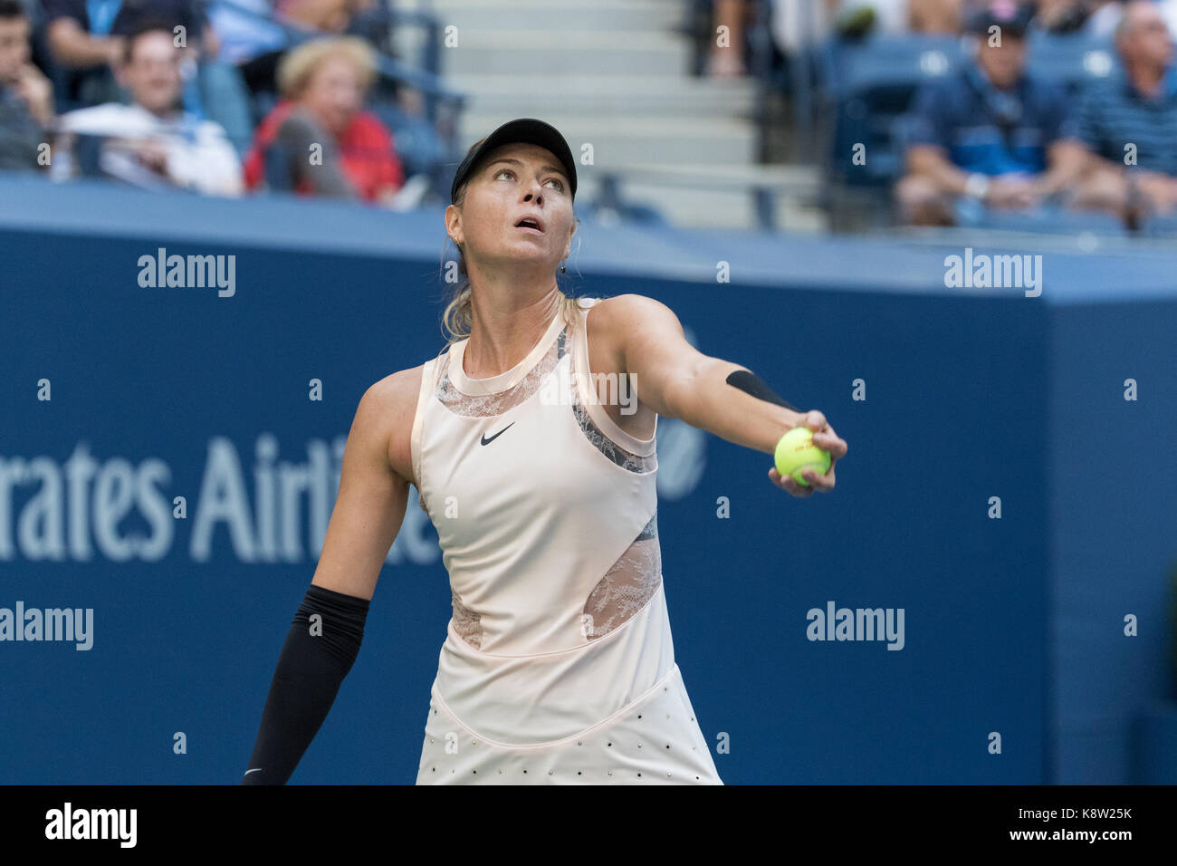Maria Sharapova (RUS) competono al 2017 US Open Tennis championships Foto Stock