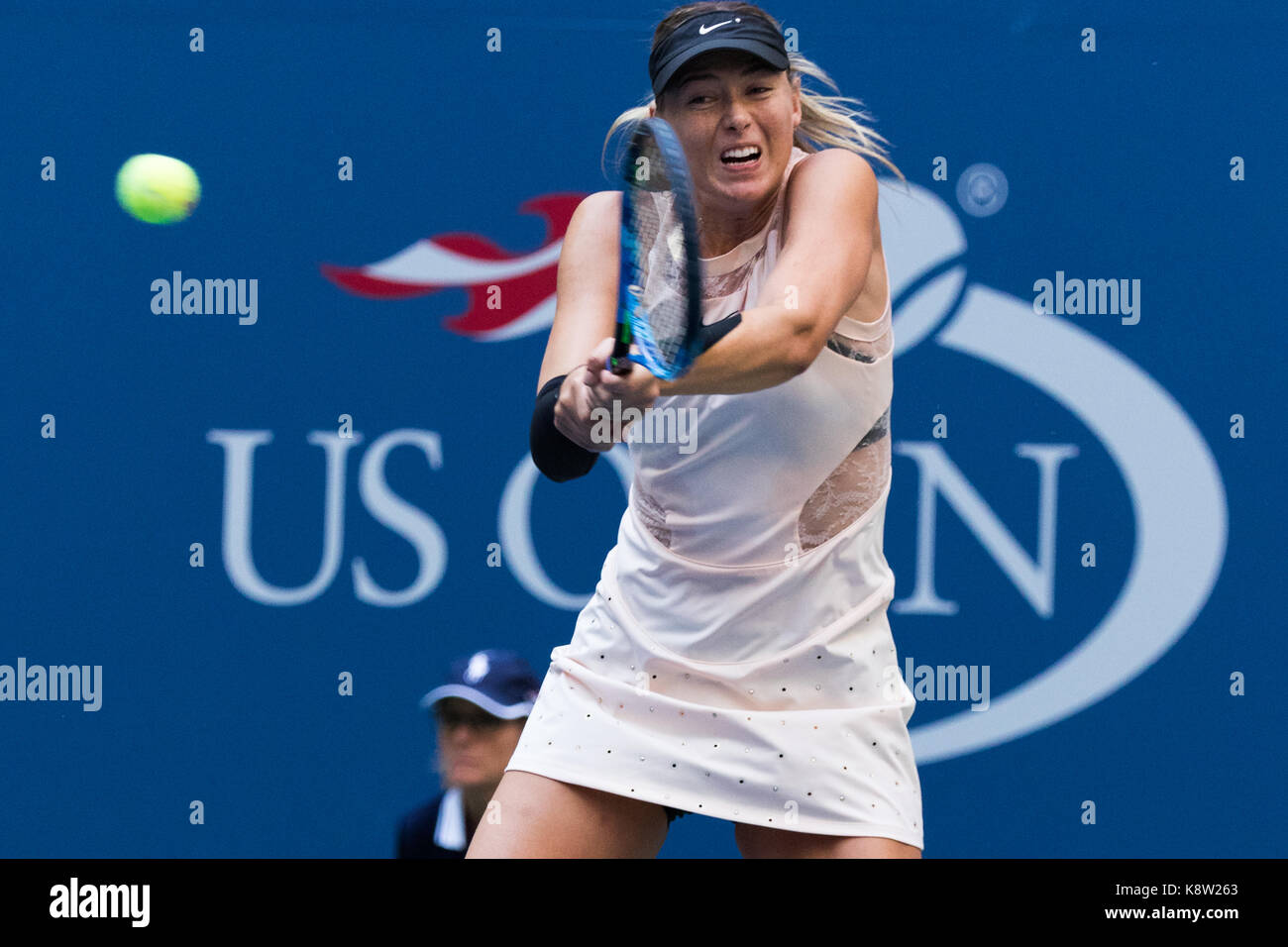 Maria Sharapova (RUS) competono al 2017 US Open Tennis championships Foto Stock