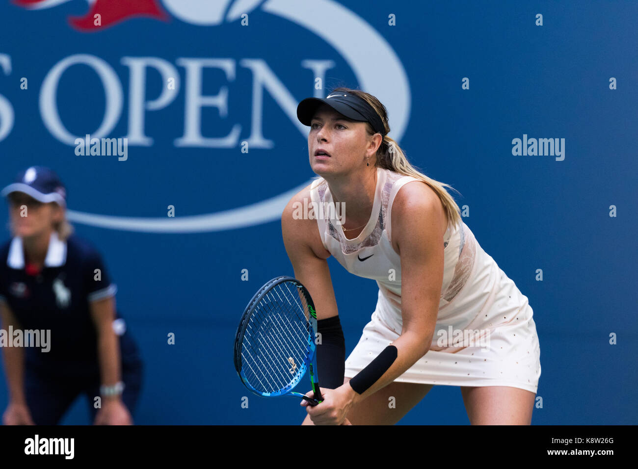 Maria Sharapova (RUS) competono al 2017 US Open Tennis championships Foto Stock
