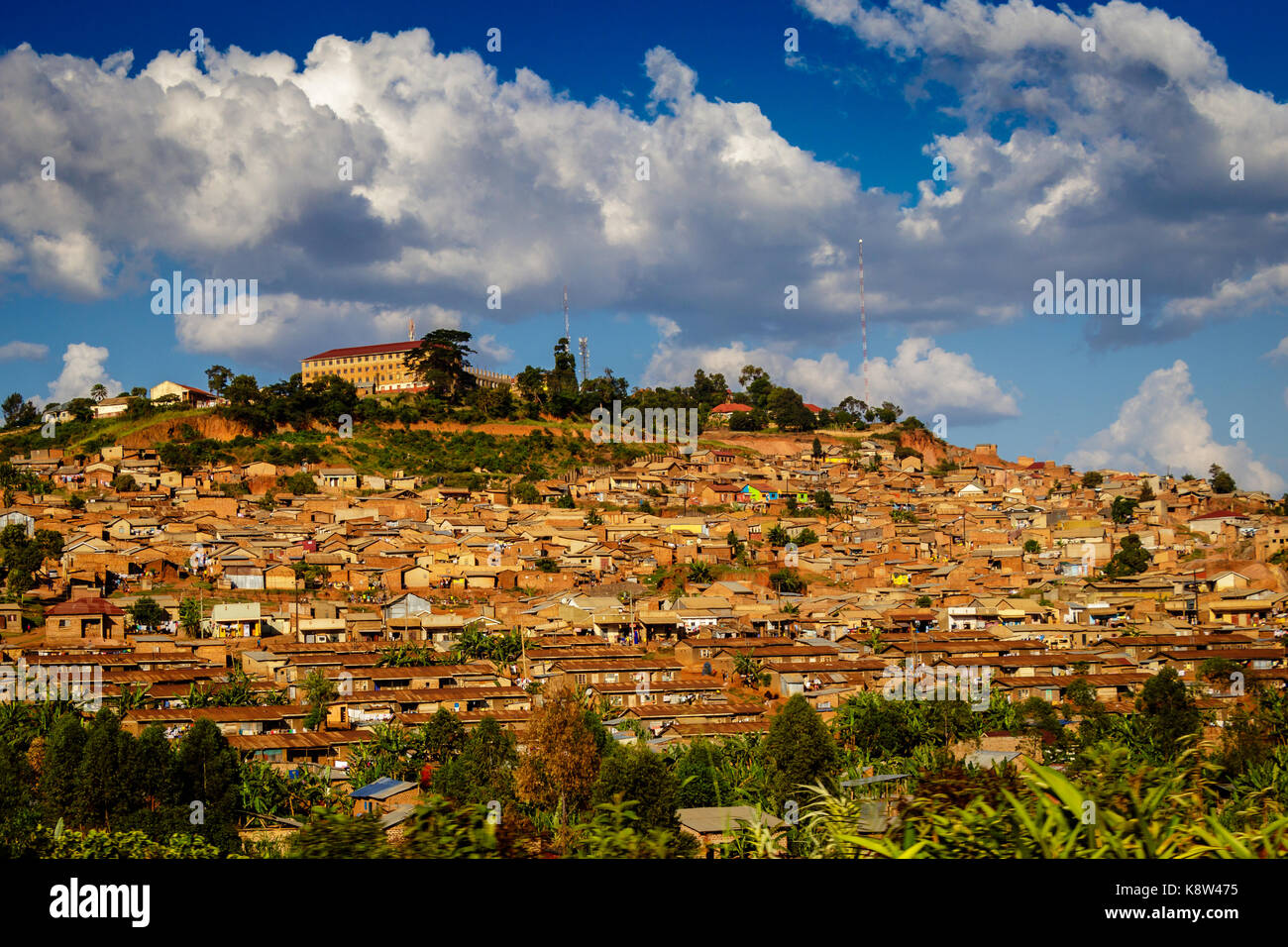 Periferia di Uganda Foto Stock