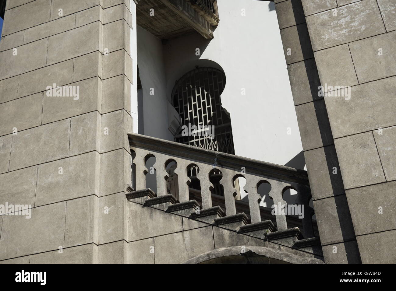 La ferrovia: la malese Ufficio Amministrazione edificio, disegnato da Arthur Benison Hubback Foto Stock