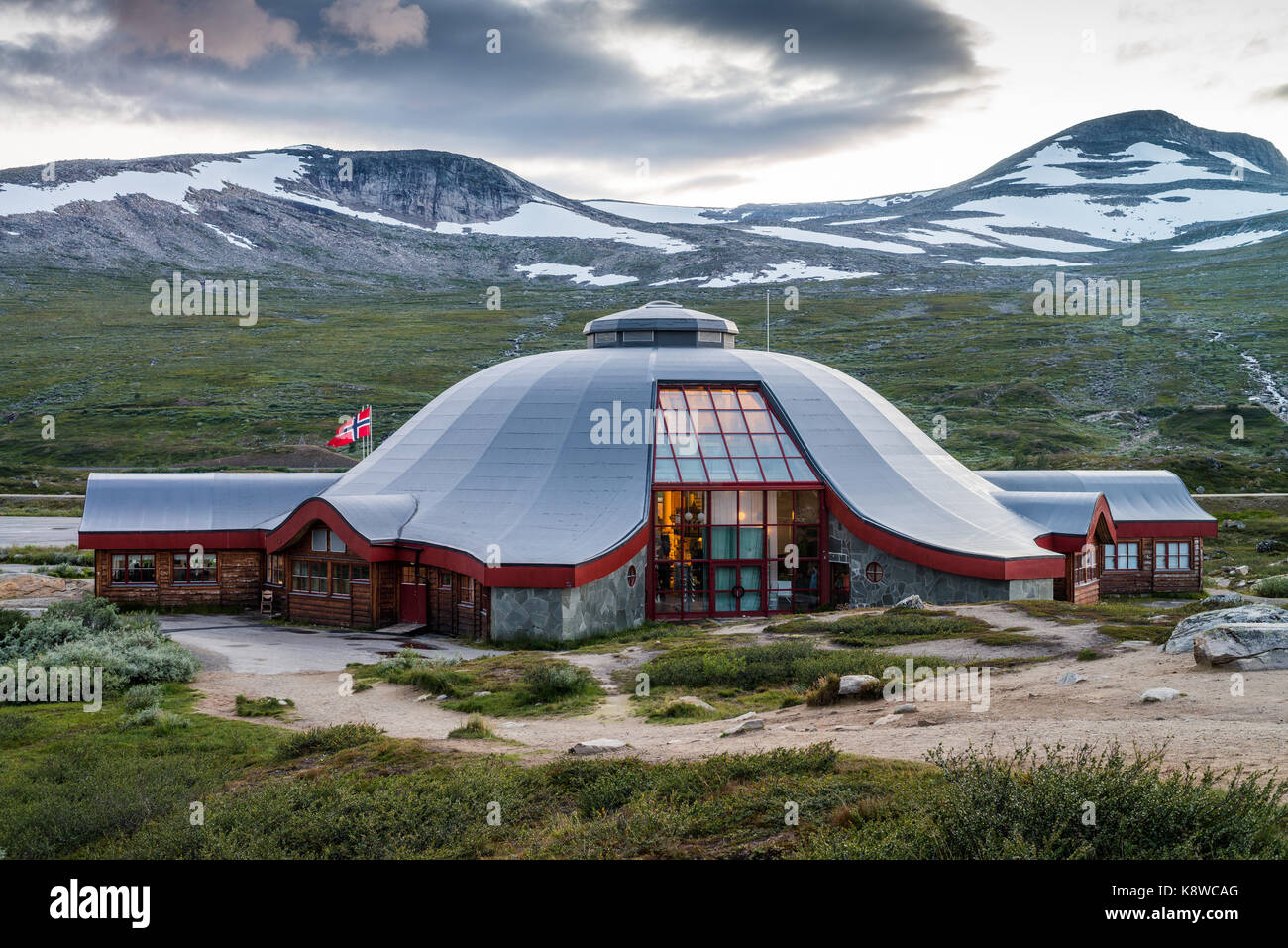 Il circolo polare artico centro vicino a storjord, storforshei, Norvegia,  Scandinavia, Europa Foto stock - Alamy