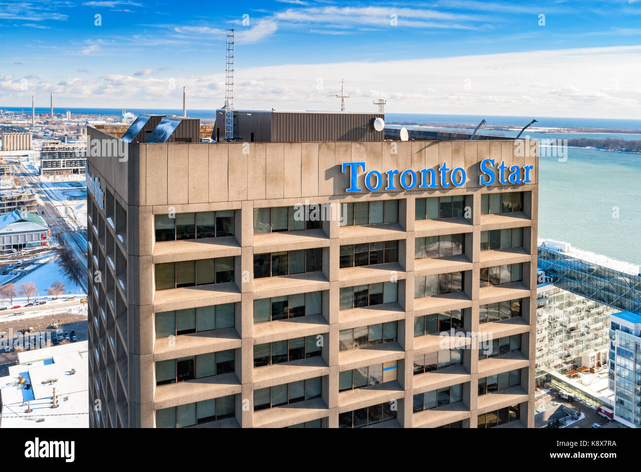 Sede del Toronto Star Giornale Foto Stock