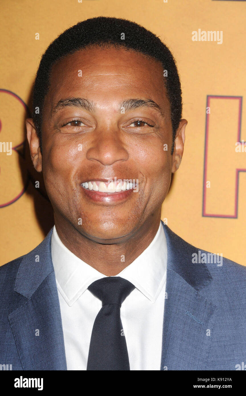 17 settembre 2017 - Los Angeles, California, Stati Uniti - 17 settembre 2017 - Los Angeles, California USA - attore DON LEMON al ''HBO Emmy Party'' tenuto al Pacific Design Center, Los Angeles, California. (Immagine di credito: © Paul Fenton via ZUMA Wire) Foto Stock