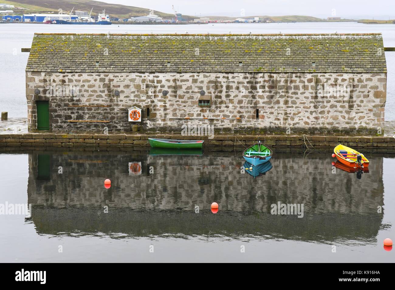 Hays Dock, Shetland Museum and Archives, Lerwick, Shetland Islands, Scozia, Regno Unito Foto Stock