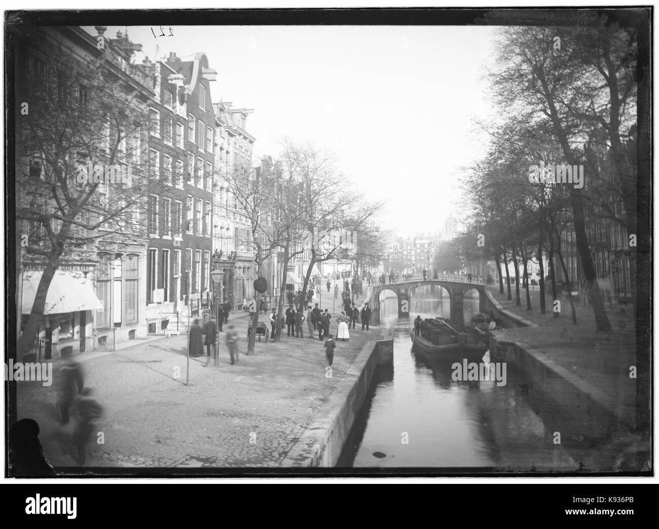 Leliegracht 36 52 (v.s.r.n.l). Foto Stock