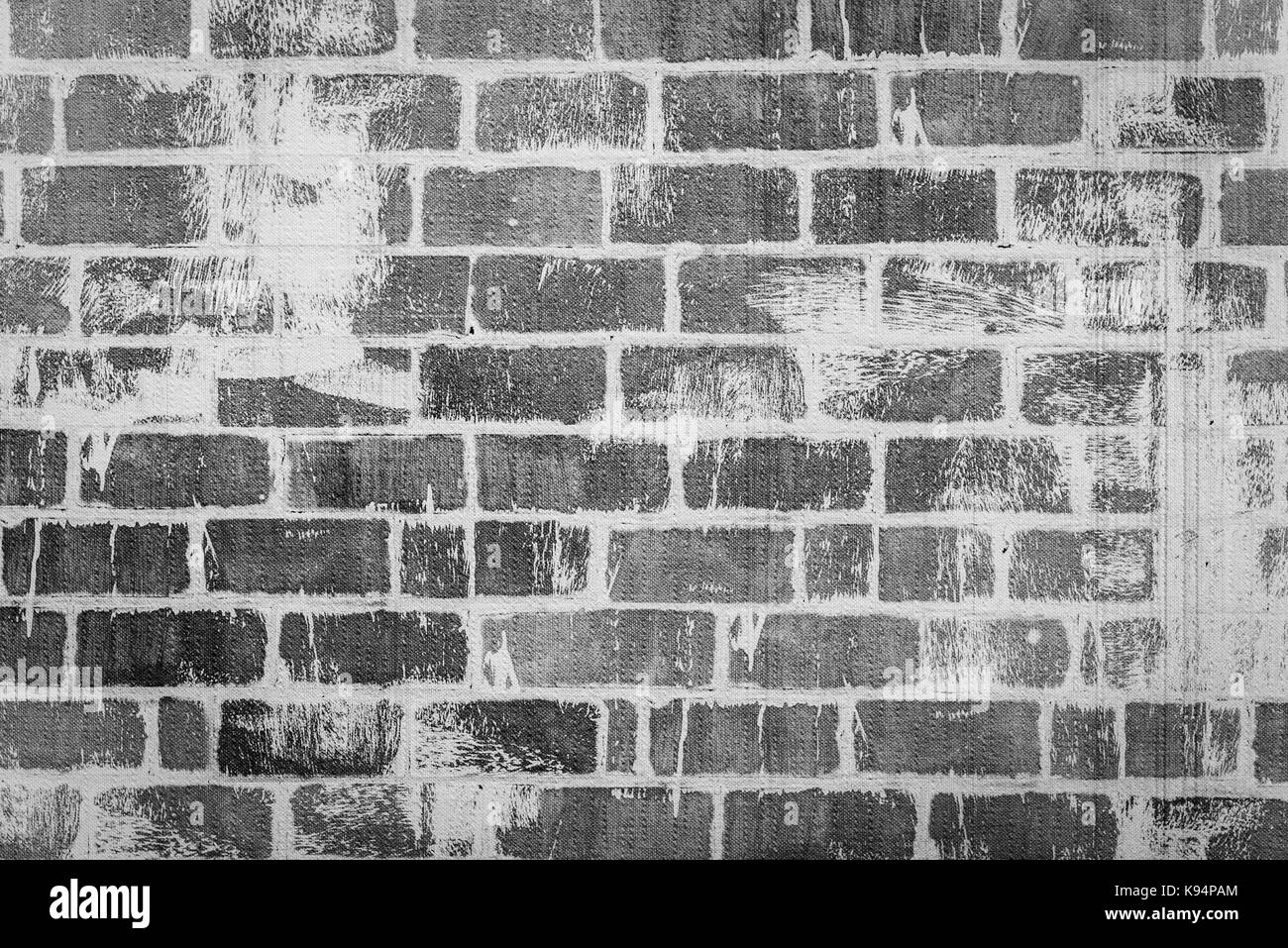 Nero parete di mattoni texture di sfondo industriale per uso commerciale. ruvido grunge texture blu imitazione del vecchio, utilizzato, weathered, muro di mattoni. alta resol Foto Stock