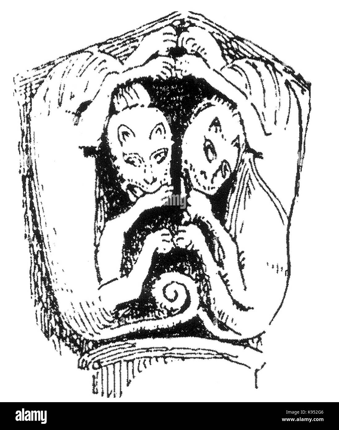 Lestiac Drouyn (G) Foto Stock