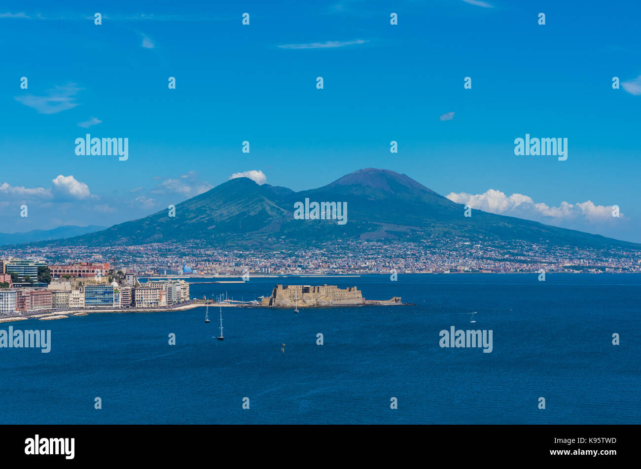 Napoli (Campania, Italia) - il centro storico della città più grande del sud italia. Foto Stock