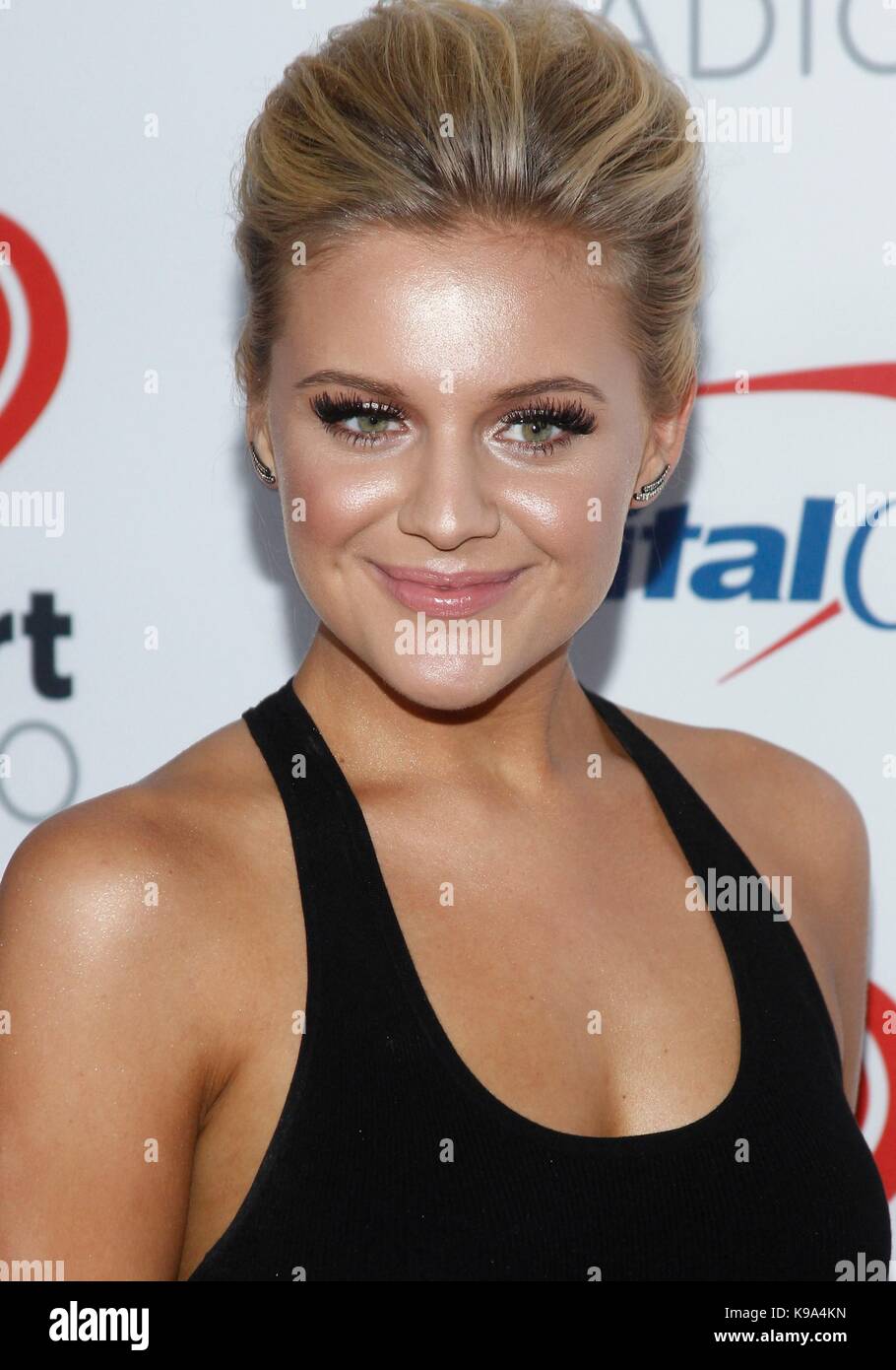 Las Vegas, NV, Stati Uniti d'America. Xxii Sep, 2017. kelsea ballerini sul palco per iheartradio music festival e diurno village - ven, t-mobile arena, las vegas nv, settembre 22, 2017. Credito: ja/everett raccolta/alamy live news Foto Stock