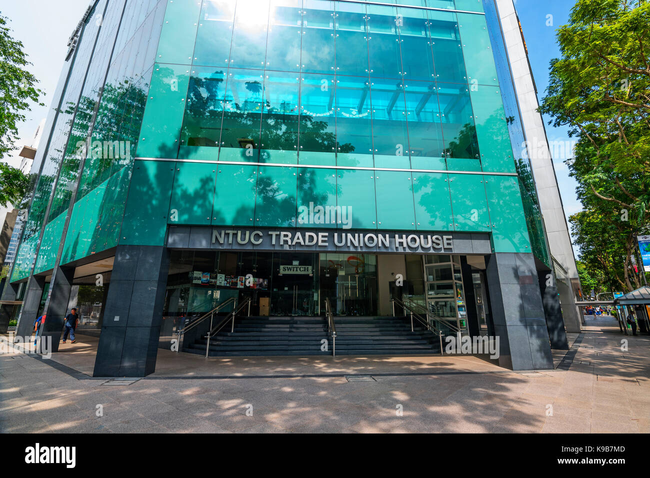 Ntuc sindacato house, Singapore Foto Stock