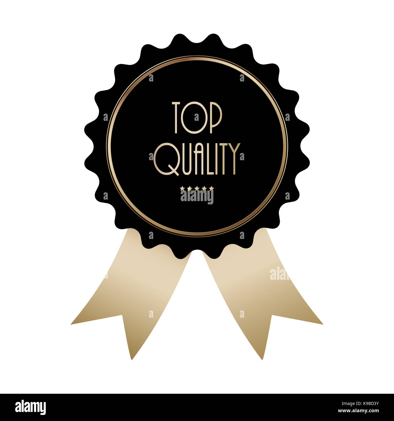 Speciale badge aziendali, etichetta di pubblicità Foto Stock