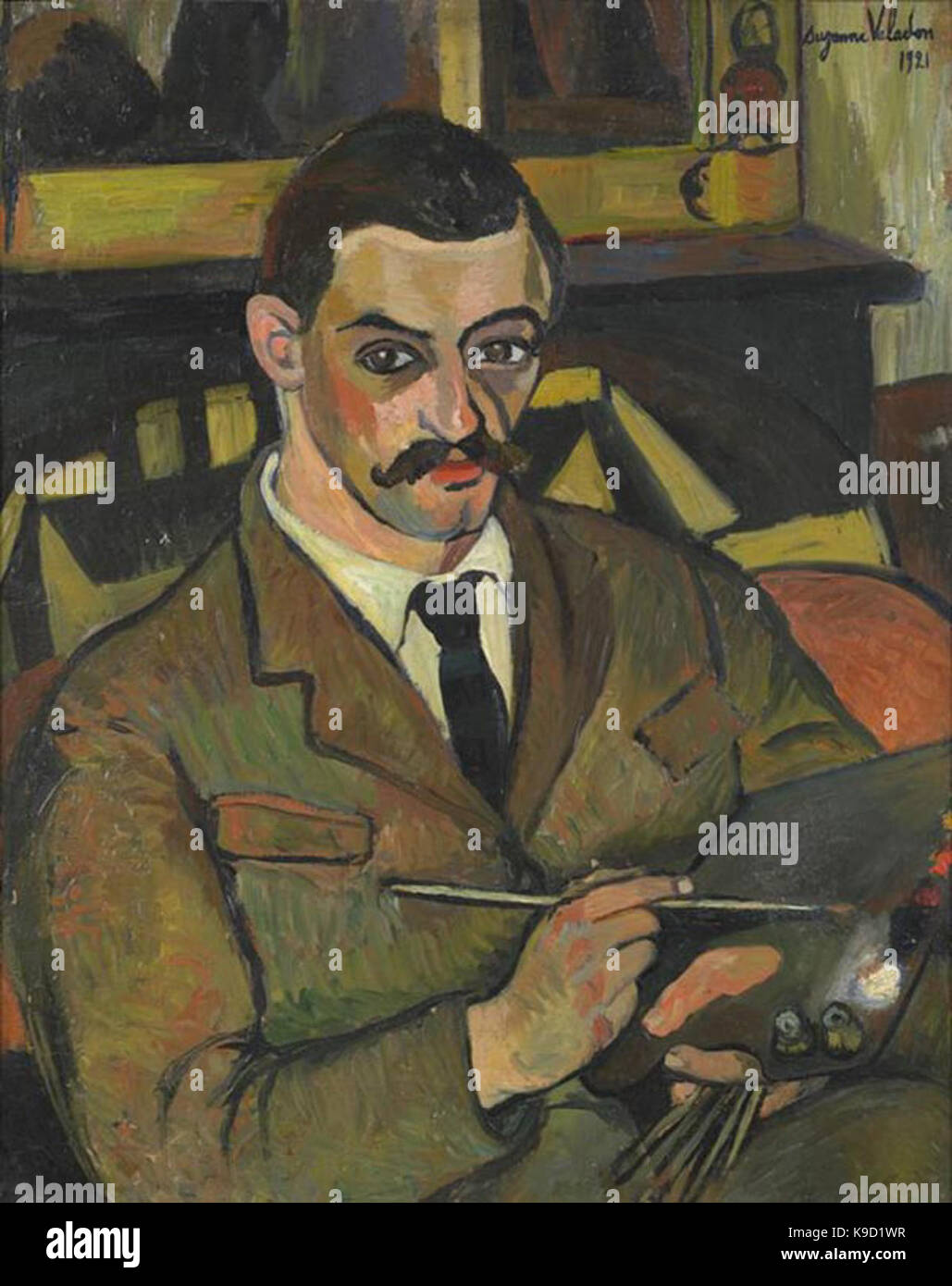 Maurice Utrillo, par Suzanne Valadon Foto Stock