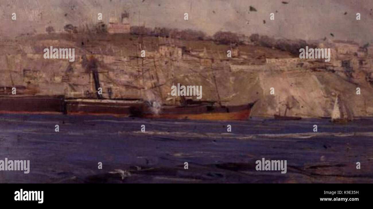 Osservatorio Hill da Arthur Streeton 1896 2 Foto Stock