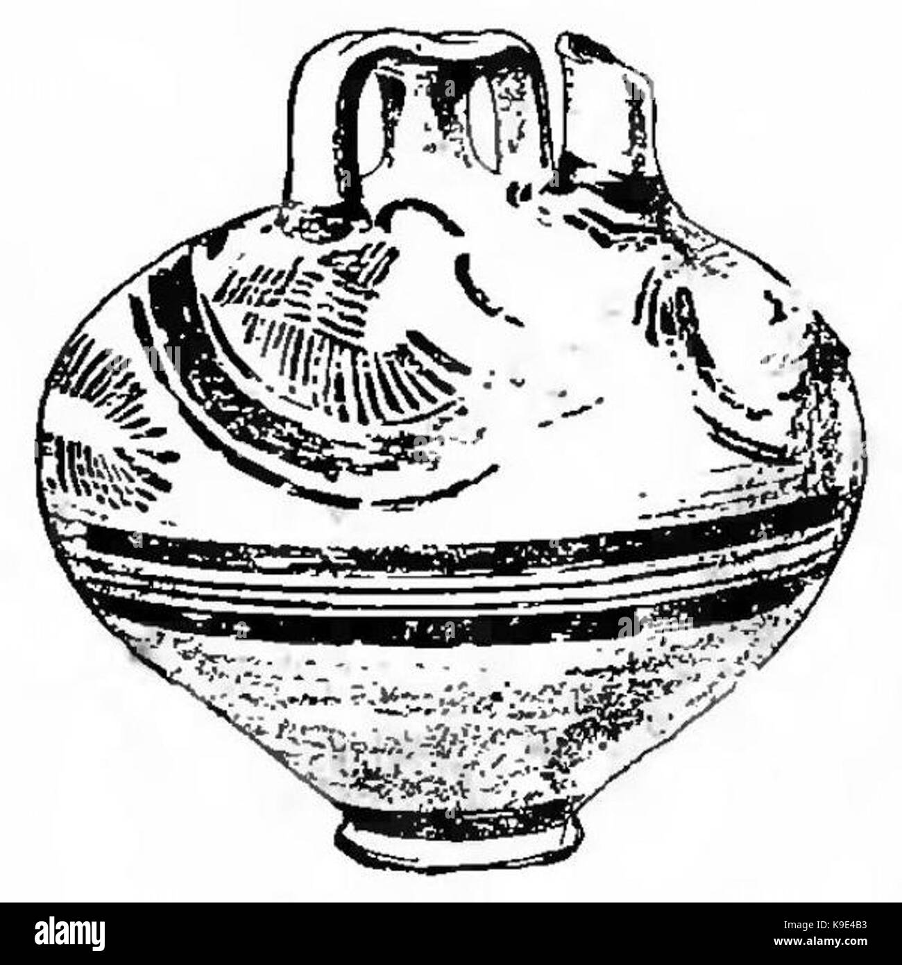 Troy micenea p089 Fig 32 Foto Stock