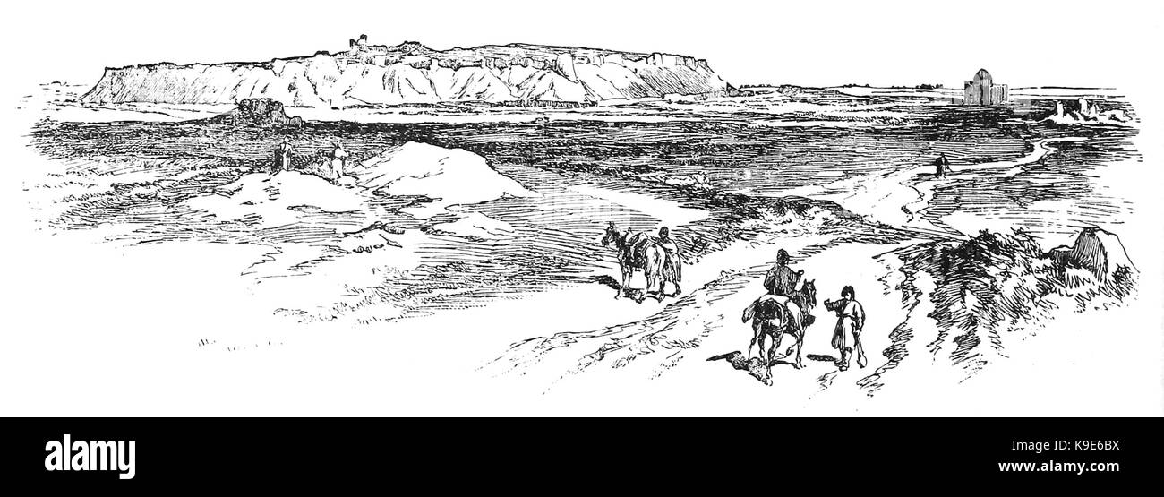 Vecchio SARAKHS Foto Stock