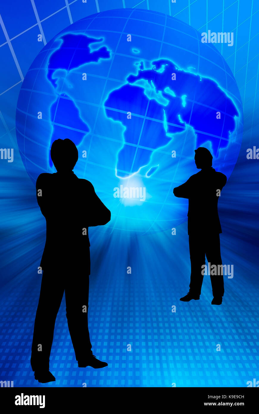 Global business concept Foto Stock