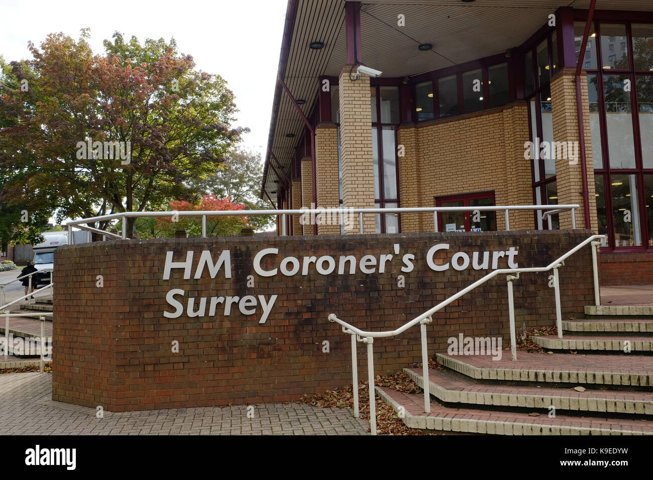 HM Coroner's Court Surrey Foto Stock