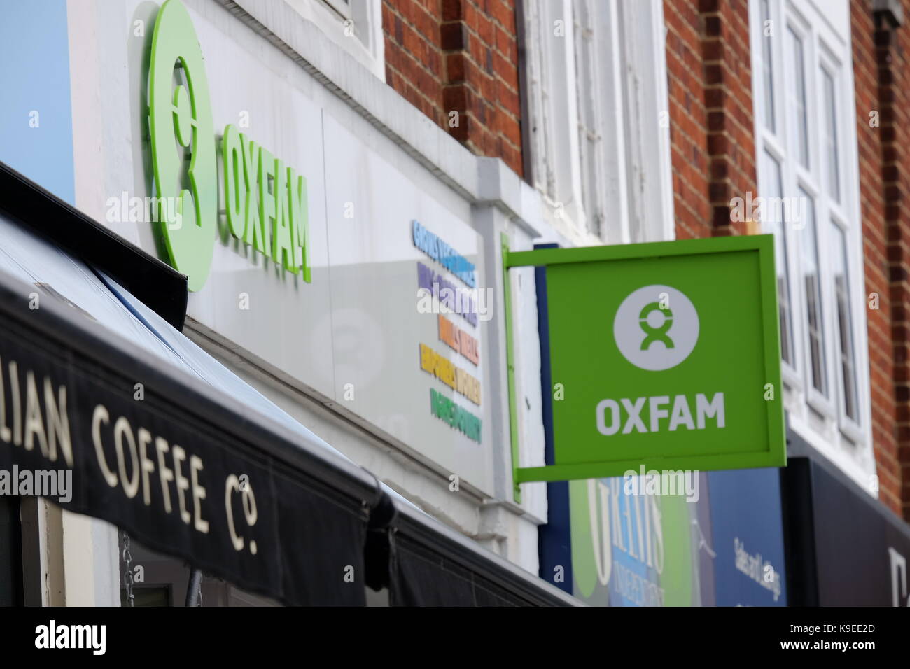 Oxfam Foto Stock