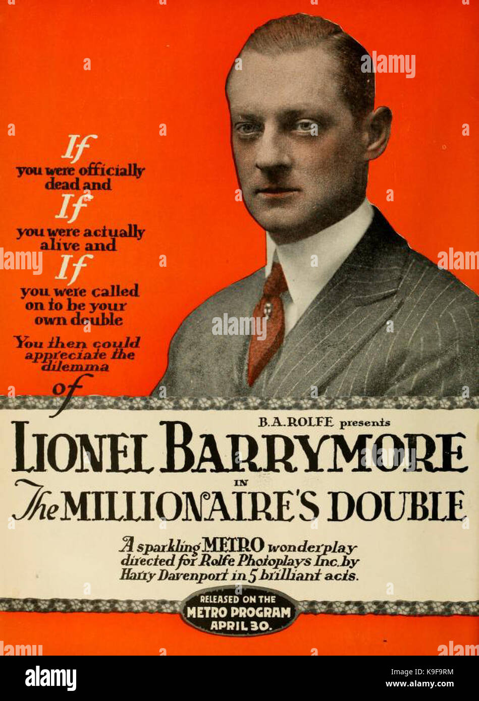 Il Millionaire's Double Foto Stock