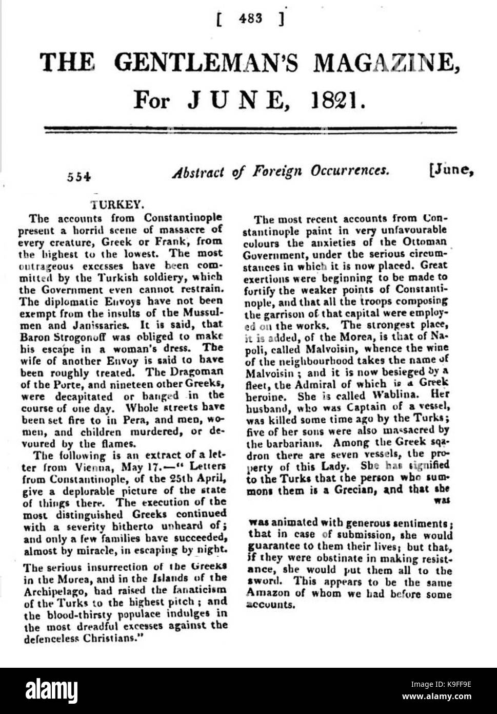 Antica mappa di costantinopoli Foto e Immagini Stock in Bianco e Nero