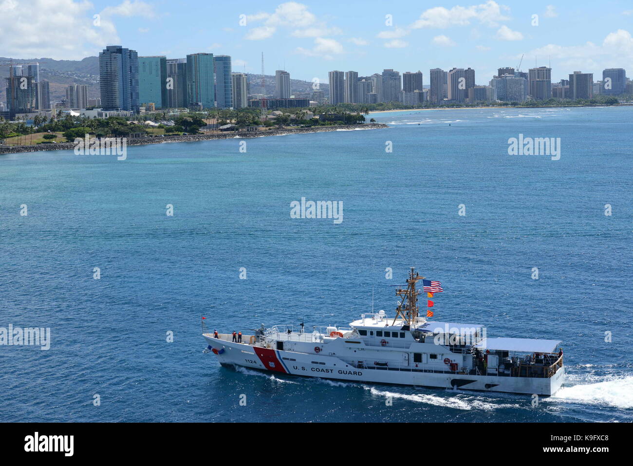 Stati Uniti Guardacoste Oliver Berry (WPC 1124) Foto Stock