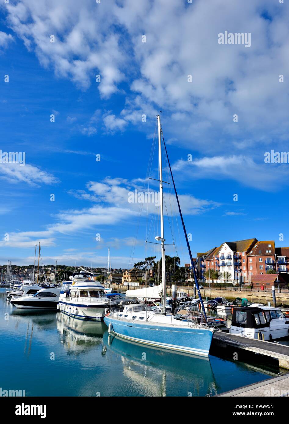Marina di Weymouth Dorset England Regno Unito Foto Stock