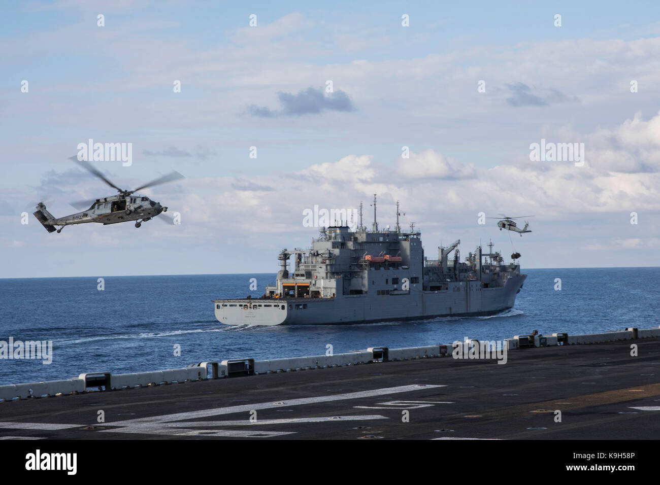 MH-60S Sea Hawk elicottero Foto Stock