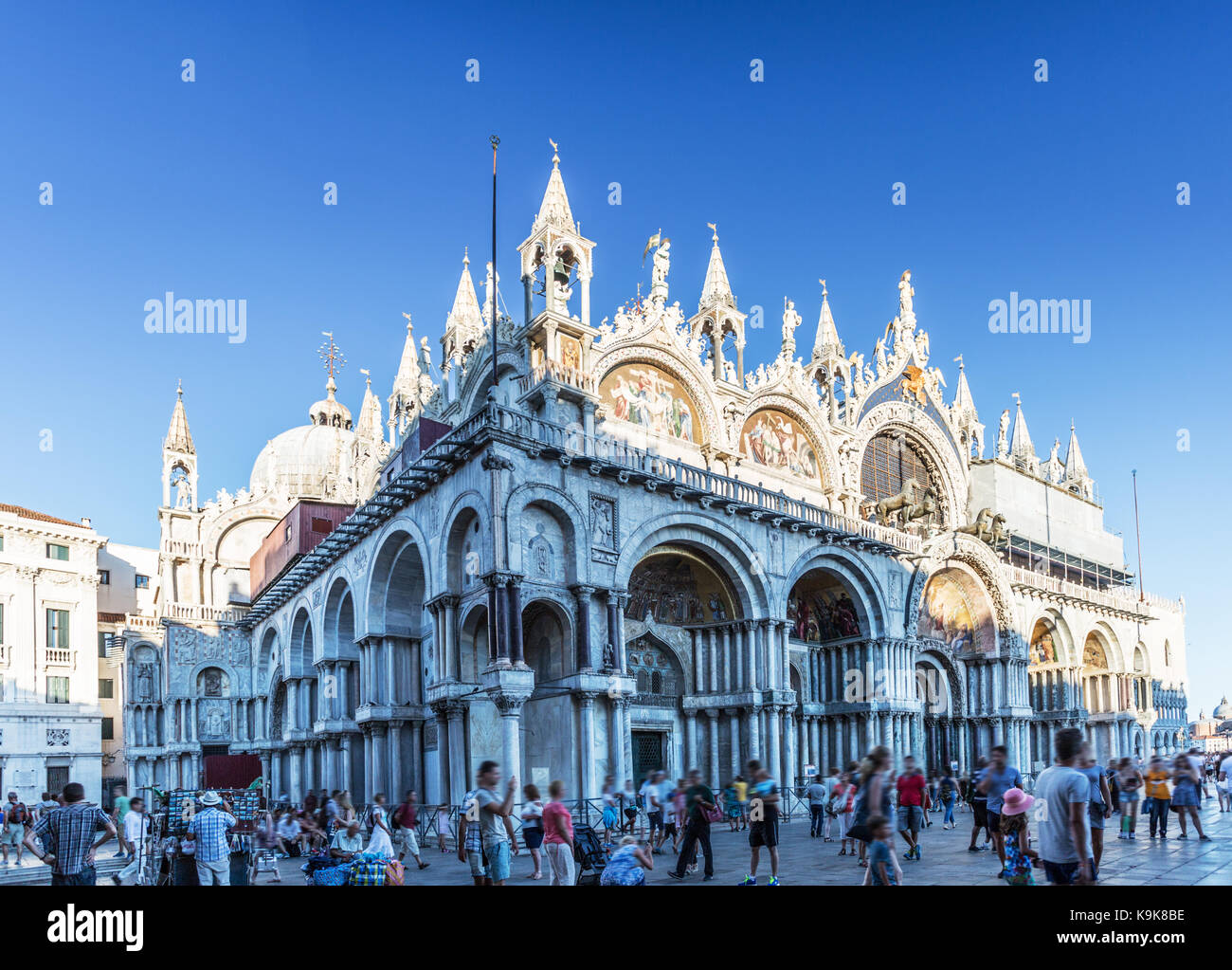 La basilica di san Marco. Venezia. L'Italia. 22.08.2016. Foto Stock