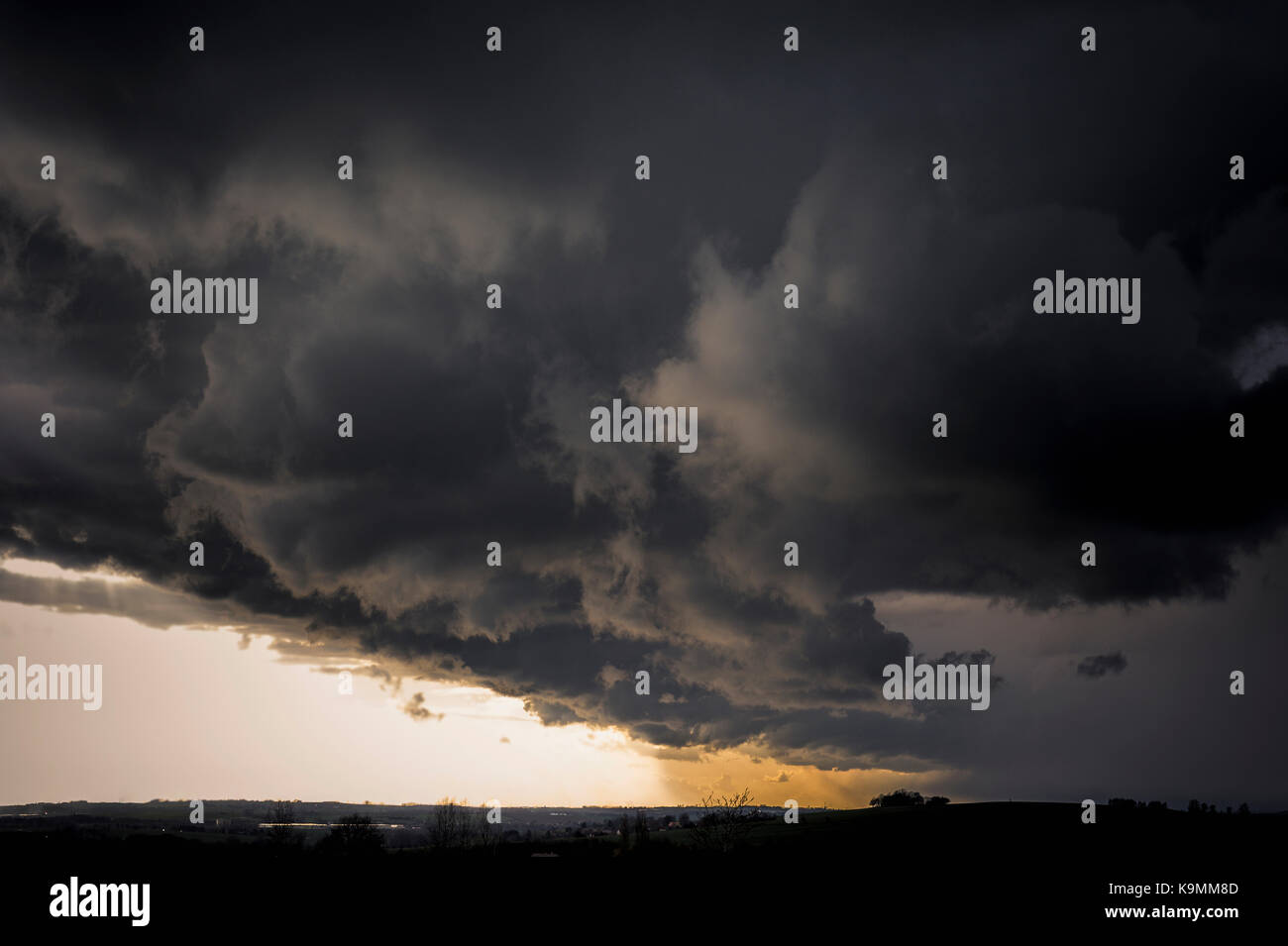 Atmosfera di tempesta Foto Stock