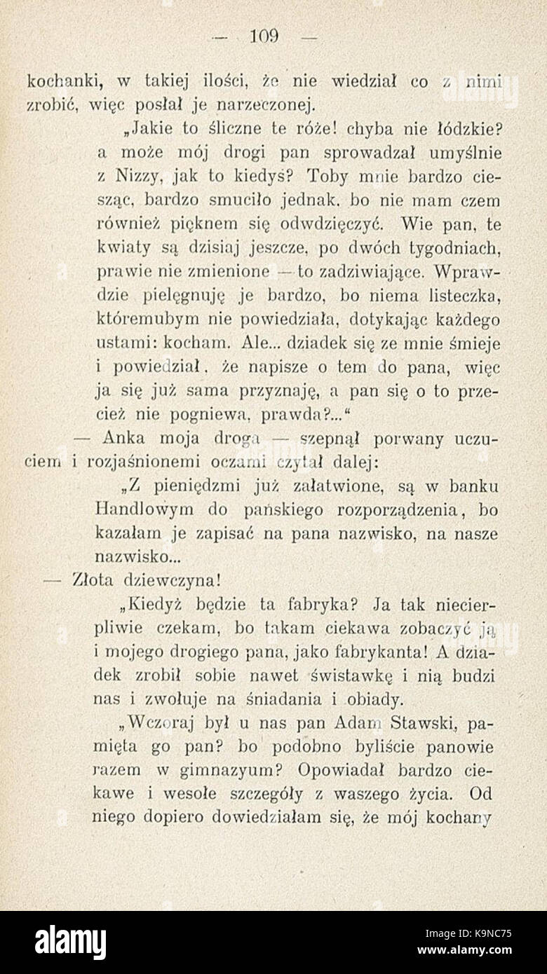 PL Reymont Ziemia obiecana. T. 1 114 Foto Stock