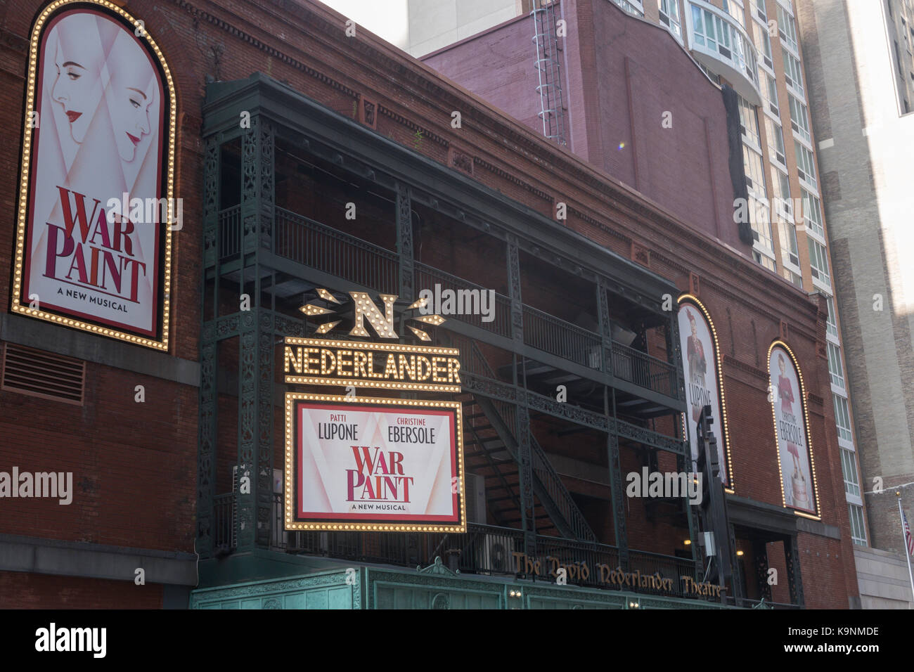 David t nederlander theater immagini e fotografie stock ad alta