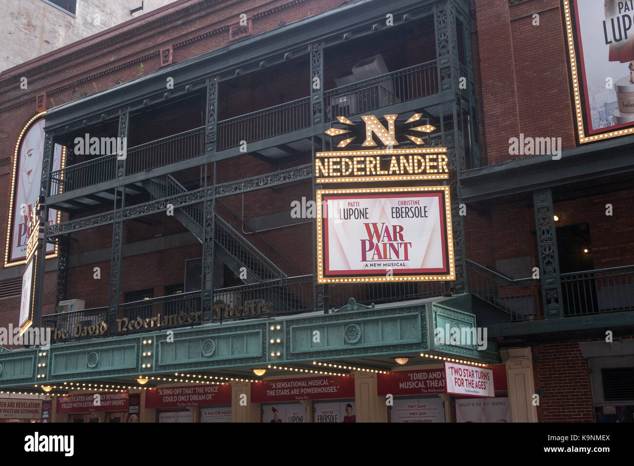 David t nederlander theater immagini e fotografie stock ad alta
