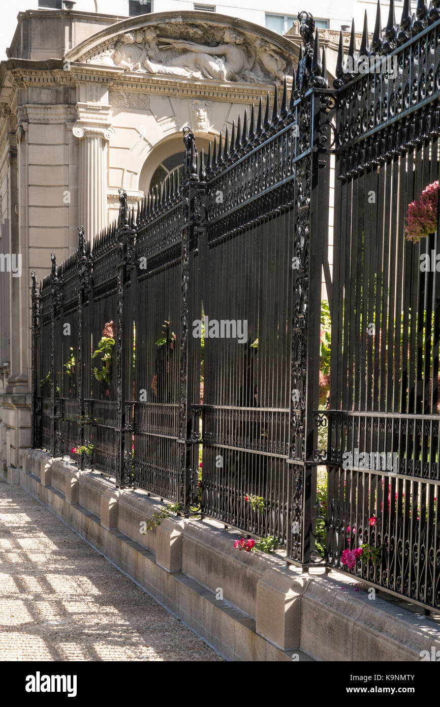 Frick Collection di New York City, Stati Uniti d'America Foto Stock