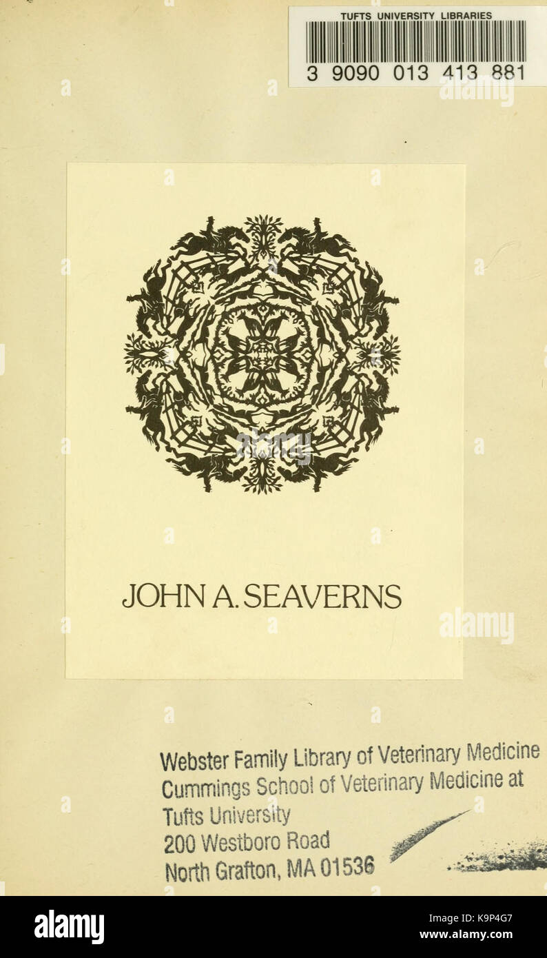 Radical meccanica della locomozione animale BHL18680971 Foto Stock