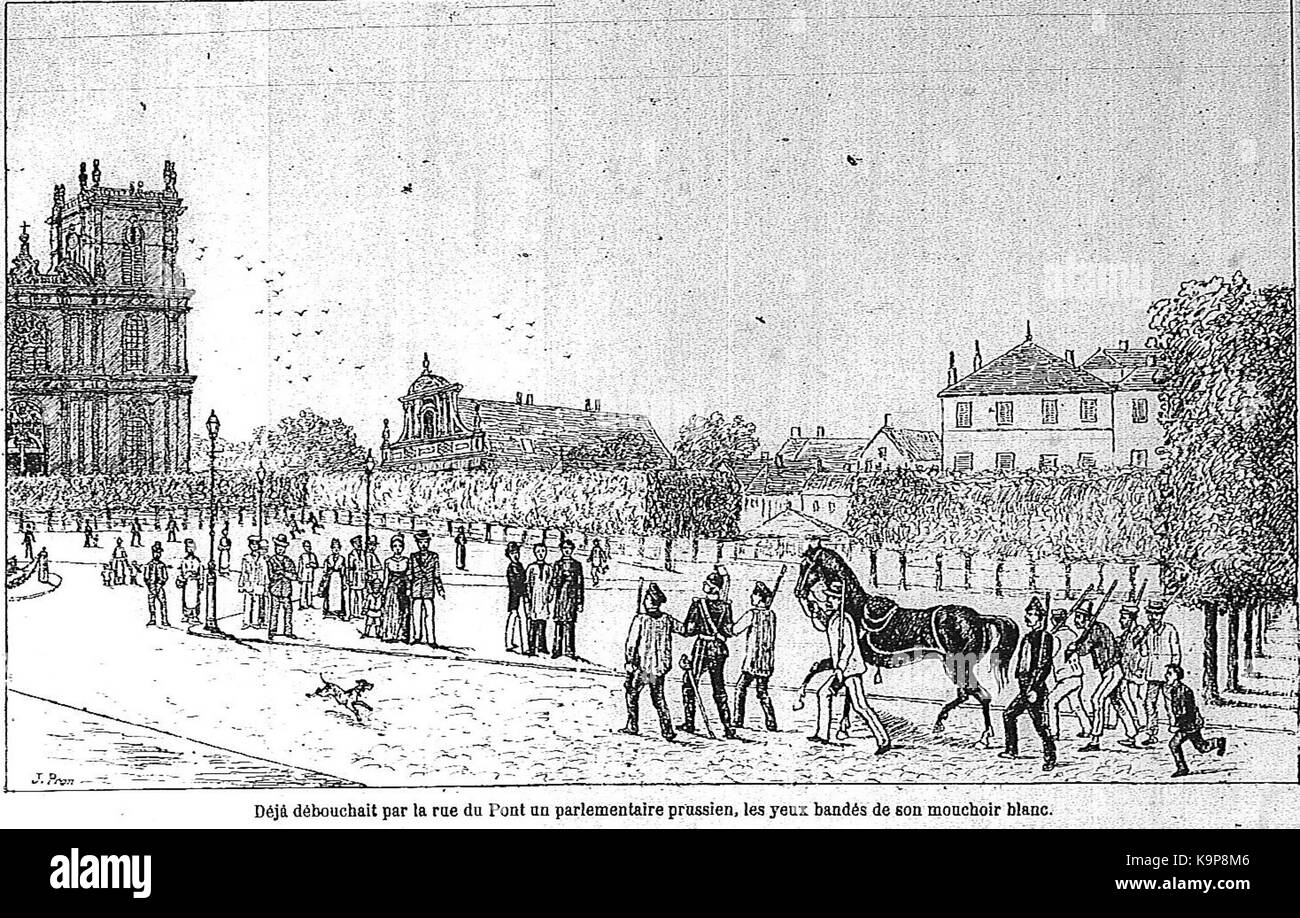 Parlementaires guerre de 1870 vitry bmr 70 087 Foto Stock