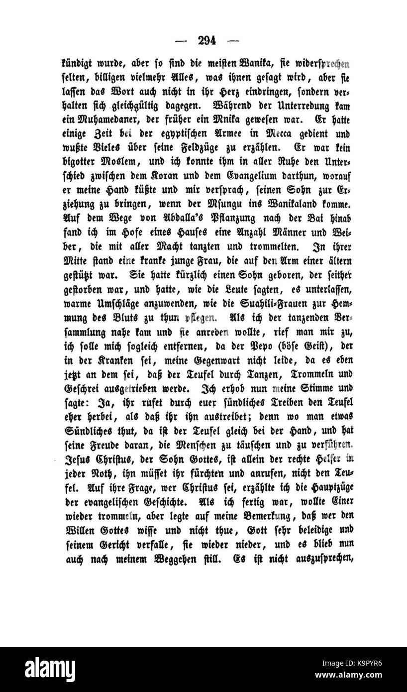 "Reisen in Ostafrika" di Krapf è un resoconto di viaggio dell'Africa orientale, che offre approfondimenti sulla geografia, le culture e gli incontri della regione durante l'esplorazione europea. Foto Stock