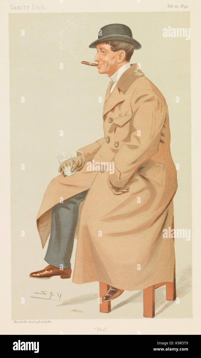 Phil può in Vanity Fair Foto Stock