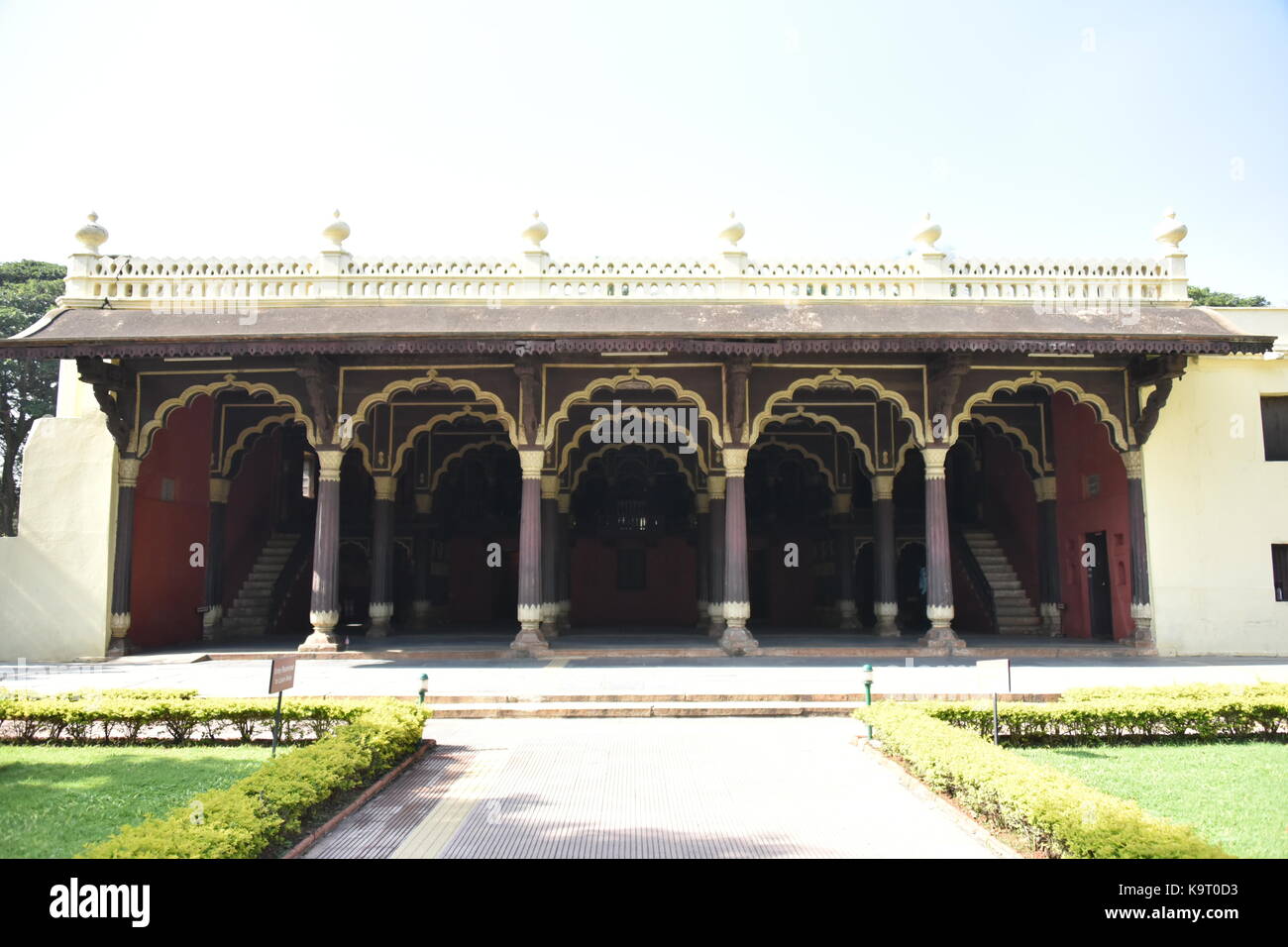 Tipu Sultan's Summer Palace, Bangalore Foto Stock
