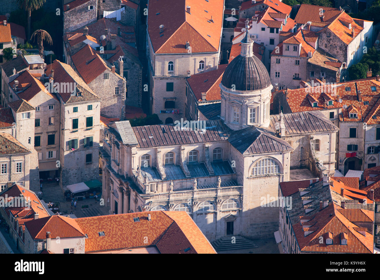 Cattedrale l'Assunzione della Vergine Maria a Dubrovnik Foto Stock