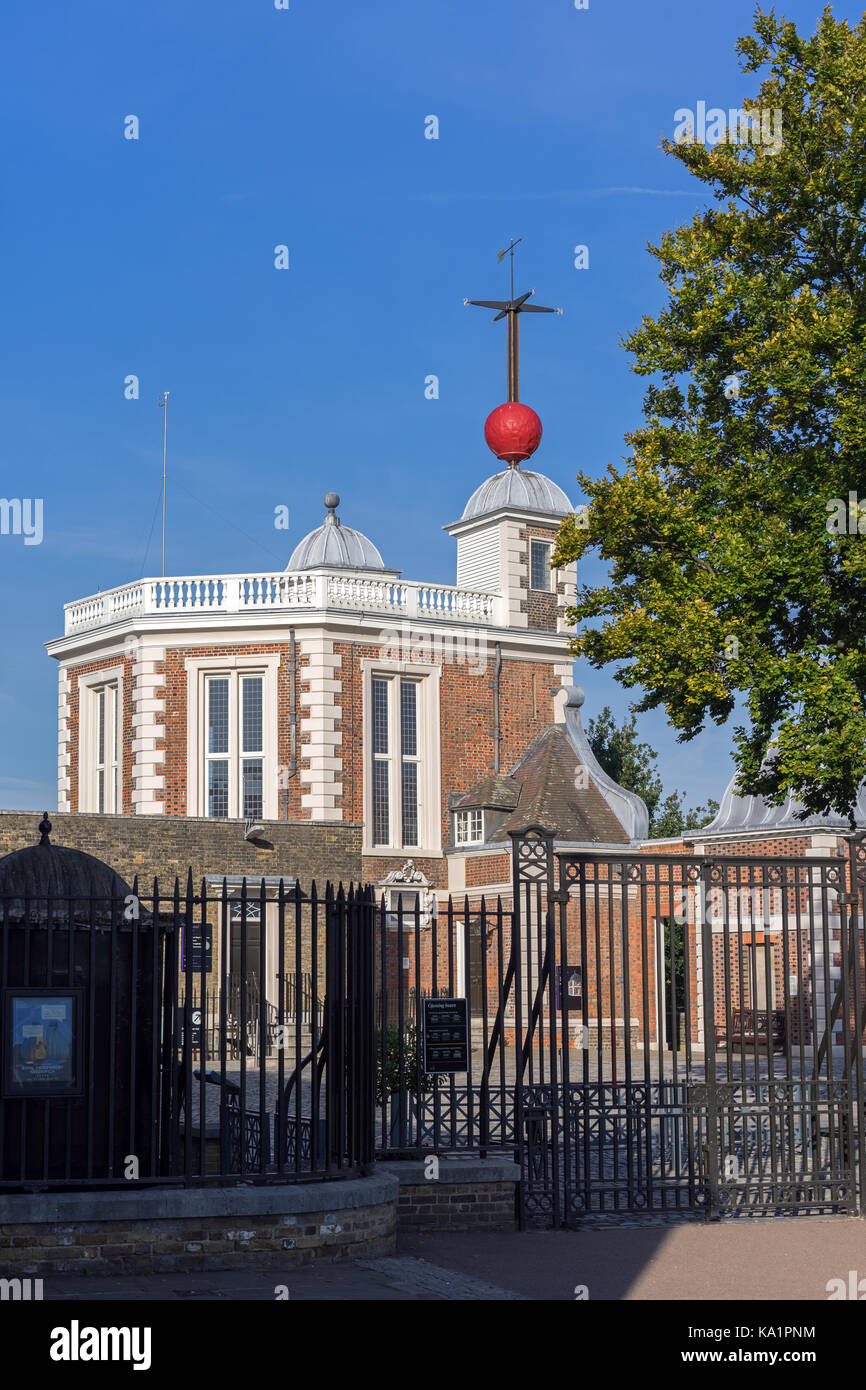 Osservatorio Reale di Greenwich, sala ottagonale Foto Stock