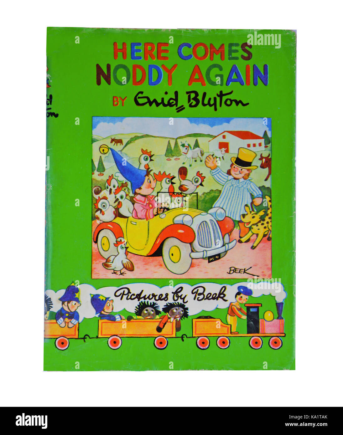 Enid Chelmsford 'qui viene nuovamente Noddy' Noddy book, Ascot Berkshire, Inghilterra, Regno Unito Foto Stock