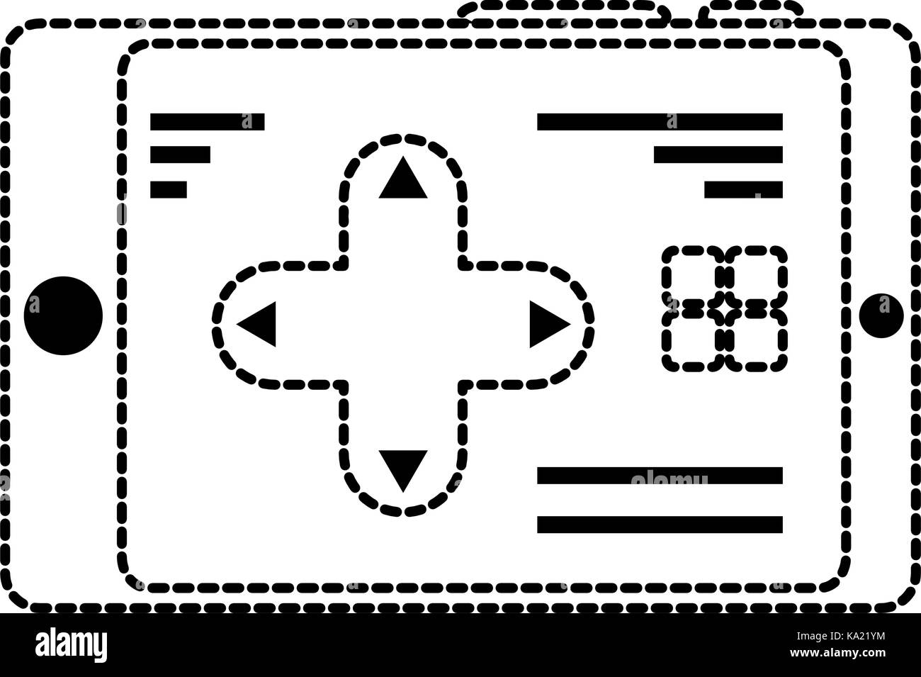 Drone telecomando digital Illustrazione Vettoriale