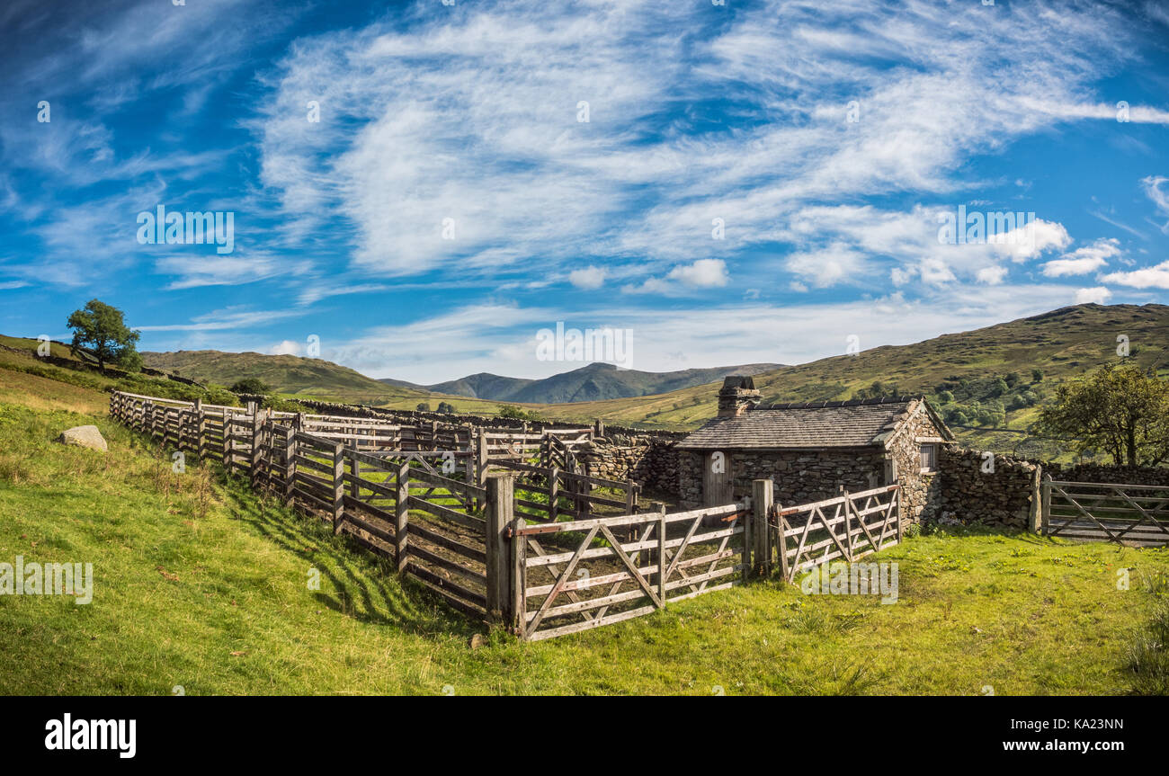 Amo questo posto circa a metà della lotta fuori di Ambleside. Ho fotografato prima ma è uno di quei posti che voglio fare di più con Foto Stock