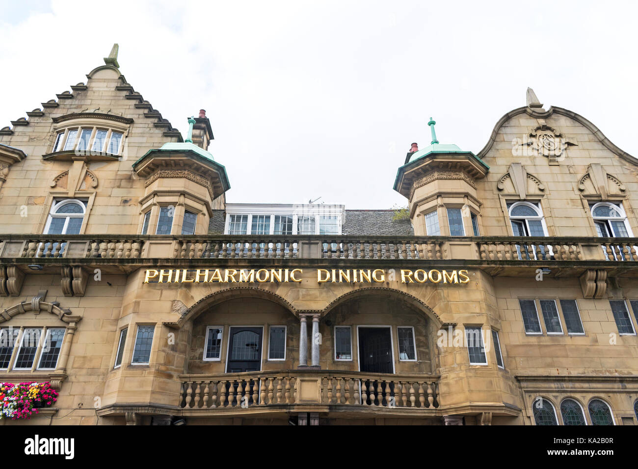 La Filarmonica pub e sale da pranzo di Liverpool, in Inghilterra, Regno Unito. Foto Stock