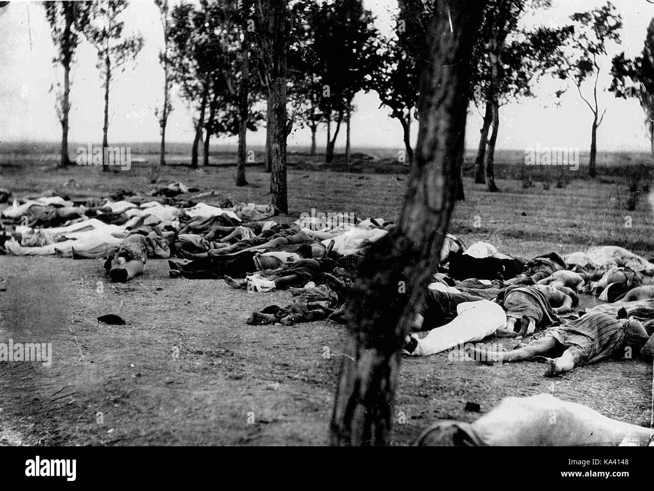 Il genocidio armeno vittime nel 1915 Foto Stock