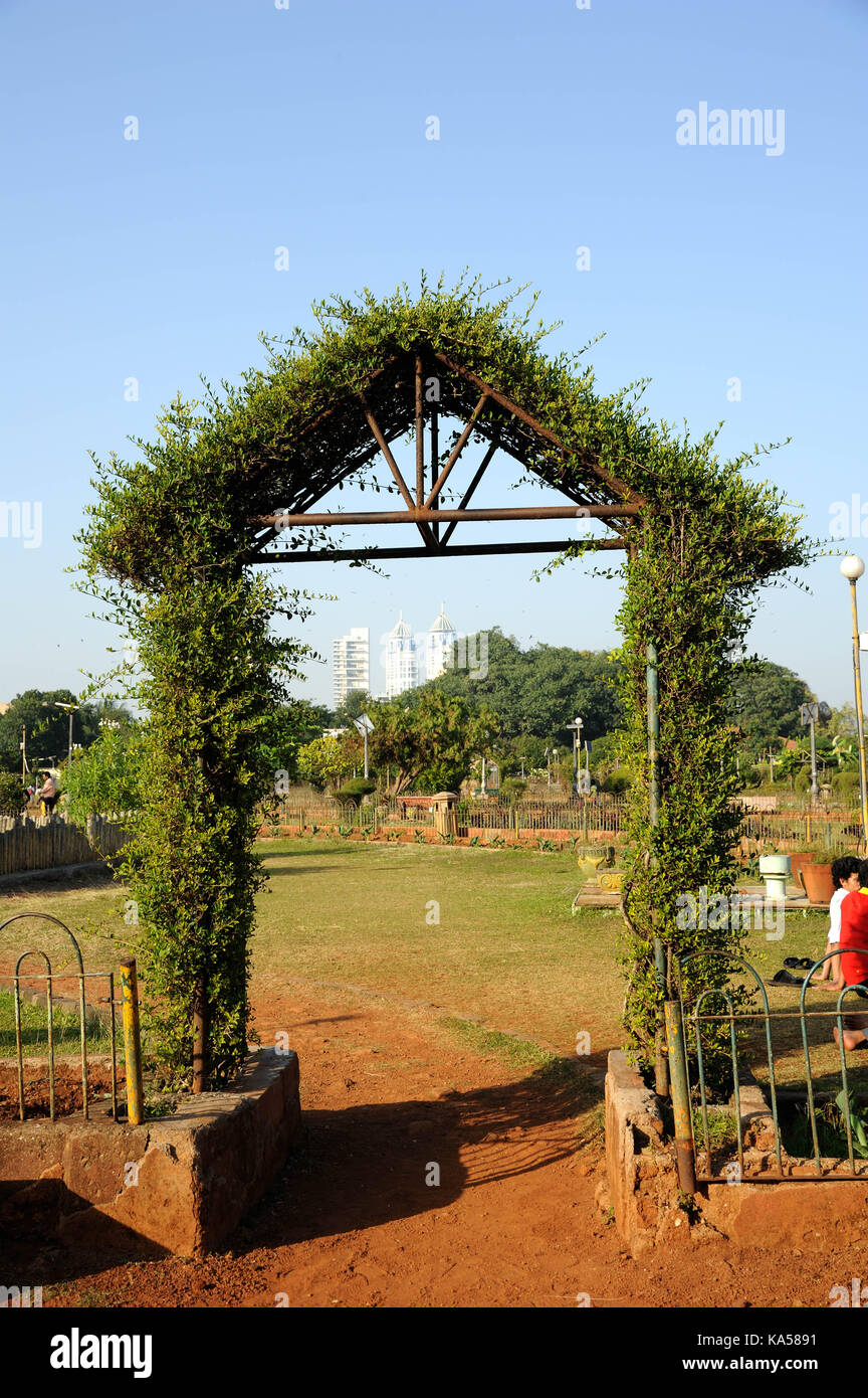 Giardino pensile malabar hill, Mumbai, Maharashtra, India, Asia Foto Stock