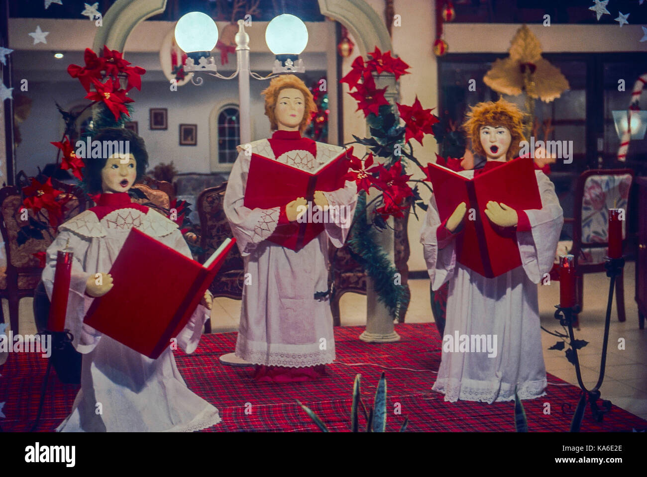 Canti natalizi festival , India, Asia - stp 258910 Foto Stock
