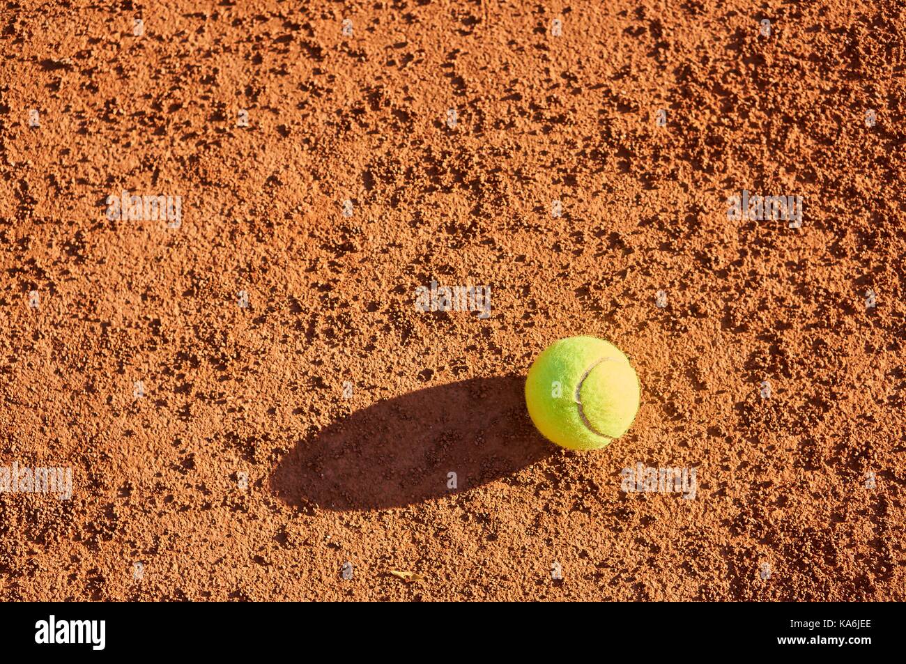 gioco di tennis Foto Stock